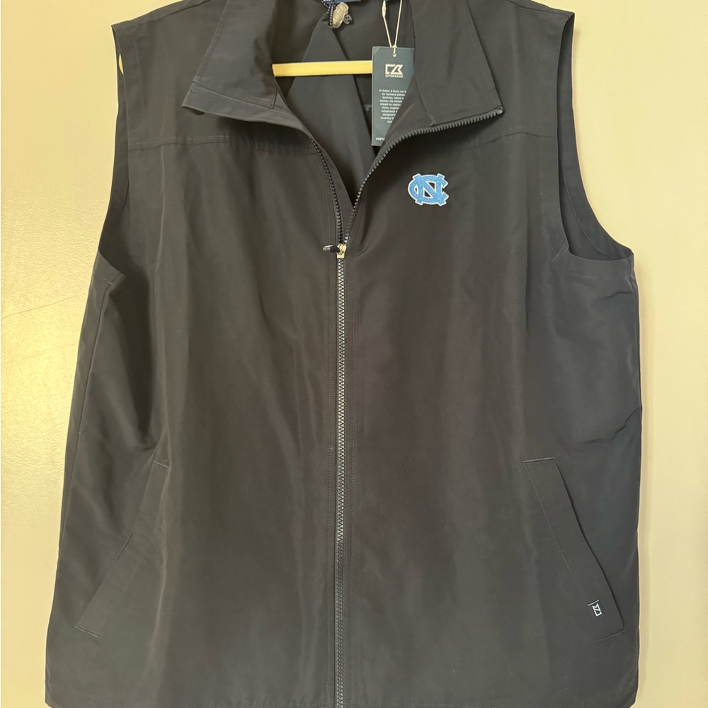 UNC Windbreaker Vest - NWT